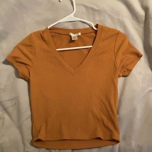 Mustard Crop Top (M)